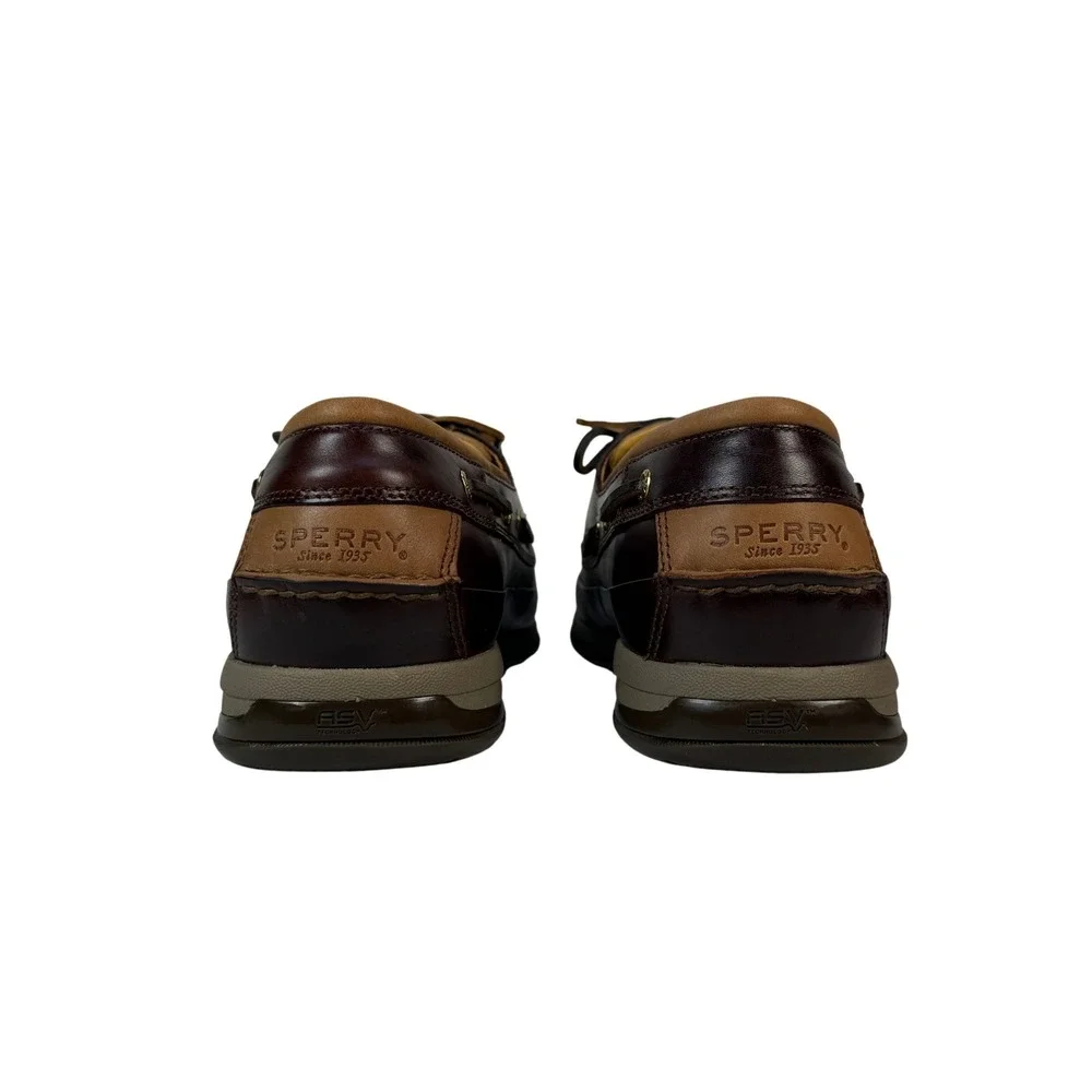 Sperry Gold Cup ASV Boat Shoes Men 11 M Amaretto Leather 0579052